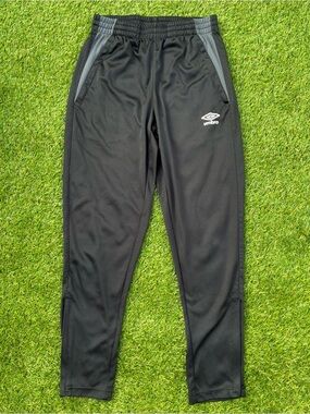 Umbro Black Soccer Track Training Pants Youth XL